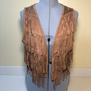 Suede Leather Vest